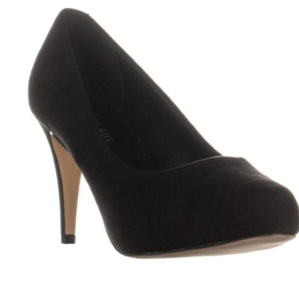 Madden Girl Jelsey Black Platform Heel Size 7.5